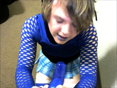 Crossdressers in masks homemade fucking