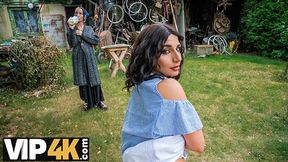 Rich Man's Gypsy Pick Up Goes Wild in Outdoor Cowgirl Ride