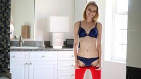 ”POV Shower Fuck with Pale Skinny Russian Babe”