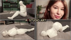 Patty in Total Microfoam Mummification Part 1 - A Tight Cocoon Instead of a Date (UHD 4K MP4)