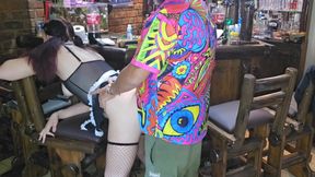 Hot baby sitter fuck hard doggystyle amateur homemade sex
