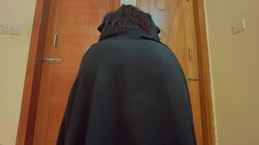 Huge Hanging Fat Boobs &amp; Big Ass Arab Hot Stepaunty Want Fuck From Neighbor When Her Husband Go to Market!