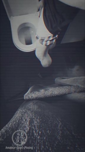 Flatmate Caught Peeing on Night Vision Cam