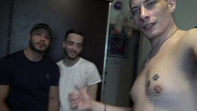 amator bareback french porn with straigth boy curious and gay friend