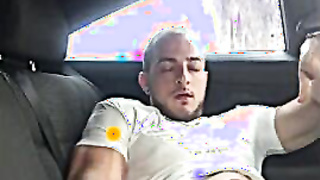 Str8 guy masturbation on the car 10