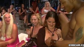 Stripper Gangbang: Beautiful Ladies Suck and Fuck