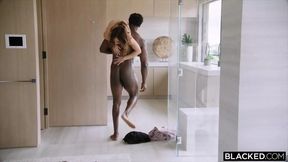 BLACKED Mischievous Hottie Rissa Devours Jax&#039;s BBC