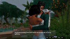 Indian Stepsister Sucking And Giving Deepthroat Blowjob To A Black Huge Cock