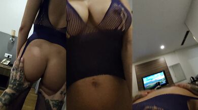 My Asian doll gets stuffed in doggystyle POV by her hot milf
