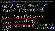 Finding the Linearization of Functions and Value Estimation Using Derivatives