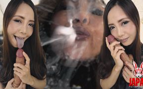 Get Out, Tourist. This Is for Saliva Junkies Only. Koyuki Amano Spits Thick, Sour Filth That Clings, Stinks, and Drips for You