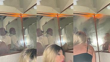 Realizando o fetiche do boy fumando um cigarro e mamando a pica dele, delícia de foda