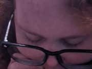 Fuckmeat puts it in her throat