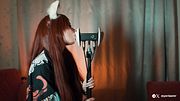 ASMR colspay Fox Licks your ears (wet licking 3Dio) 👂