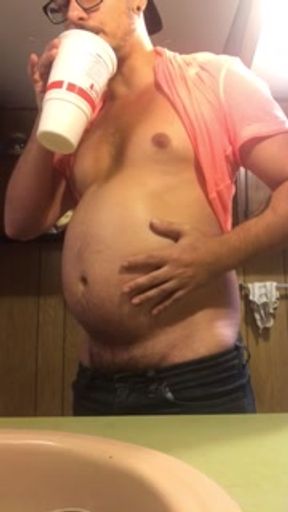 Piggy looks pregnant