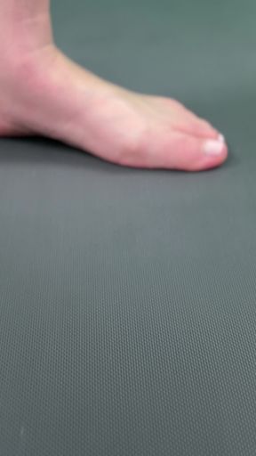 Walking on Treadmill
