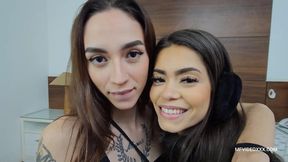 TEENAGERS CHOKING KISS - VOL #13 - ARETA LUD and SUZY G - NEW MF - JUNE 2024 - FULL VERSION