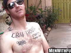 Joshua Martinezs lengthy cock demands exercise to leak jizz