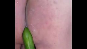 Gay Amateur Enjoys Cucumber Solo Session In Steamy Anal Play