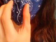 Gassy Hairy Girl! Blue Face Mask Facemask Çute Dress Pee Fetish Slut Pisses Dirty Bathroom Toilet