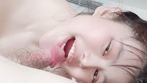 pov blowjob/pov blowjobs ball sucking/ball licking/cock sucking/throat fetish/close-ups/extreme close-ups/femdom pov