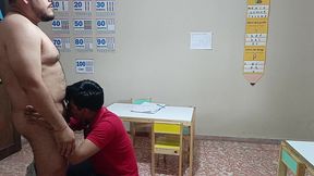 cojiendo con el profe