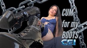 Cum for My Boots CEI