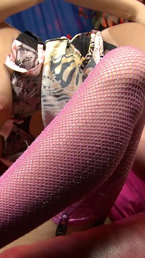 Big tits lesbians doing phone sex for a living   Clip 3