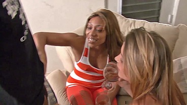 Teen Cherry fucks older Black Mean with HUGE cock