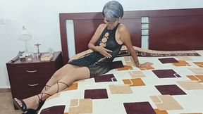 He Asked Me for Help with His Clothes and We Ended up Having Sex in Mom&#039;s Bed