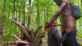 A Nature Walk and Facial In The Woods