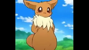 Eevee haciendo un bailesito furry 2 xd.