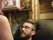 i ride His cock and say His full name and take His deep creampie!  impregnated slut