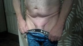 Masturbation in the bathroom