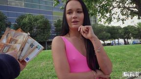 Sasha Sparrow's brunette xxx by Public Pickups