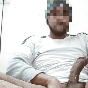 very comfatable masturbation #masturbait #black #bigcock