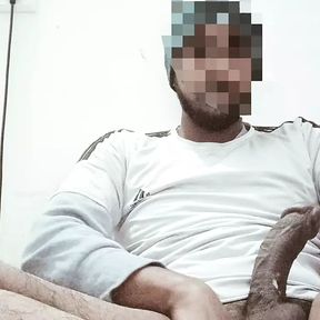 very comfatable masturbation #masturbait #black #bigcock