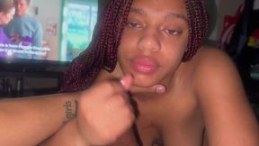Hot Lightskin Hoe Bounces on Hard Cock Like a Pro