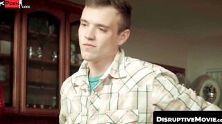 DisruptiveMovie.com - Scott Finn takes Roman Todd's alien cock deep in slim twink ass