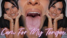 “Cum For My Tongue” [TONGUE FETISH]