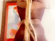Fishnets ass