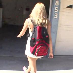 Nice blonde bitch enjoy a real great cock!!!