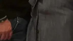 Horny milf slut gets fingered in her juicy NYC subway pussy
