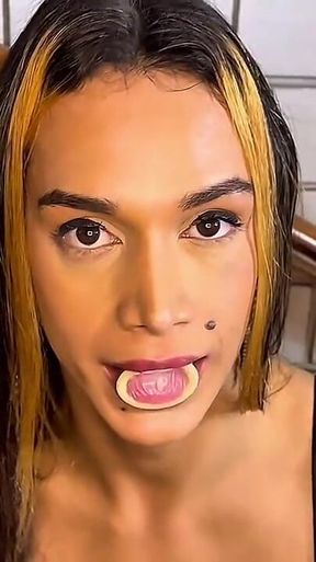 This Horny Slut Likes to Suck and Have Her Ass Pounded at Her Parents' House