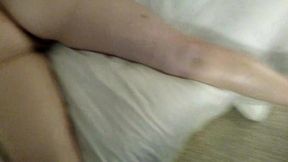 Nude oil massage with intense close-up genital stimulation and raw intimacy