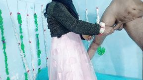 Indian Bride Got a Hurd Fuck on First Sex Night Indian Groom Fucking Indian Village Bride