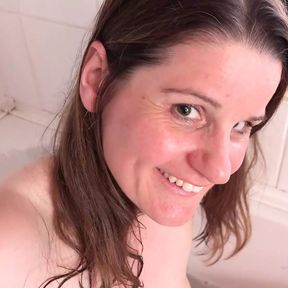 Auntjudys - Your 47yo MILF Stepmom Alison Catches You Watching Her in the Bath (pov)