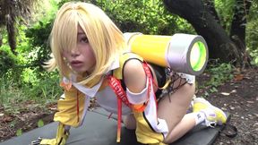 Experience sultry cosplay passion in a raw homemade encounter