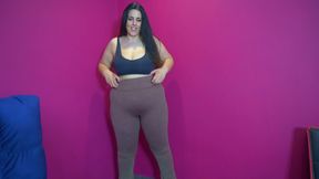 Testing My New Wedgie Leggings on You While You Wait for Me