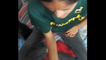 Nice petite step daughter likes to play with her step dad&#039_s huge cock it won&#039_t even fit in her small tiny pussy